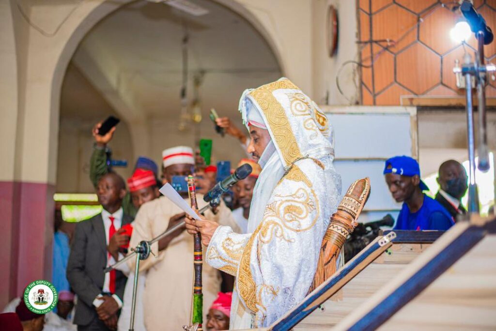 Photos: Emir Sanusi leads Sallah Durbar in Kano