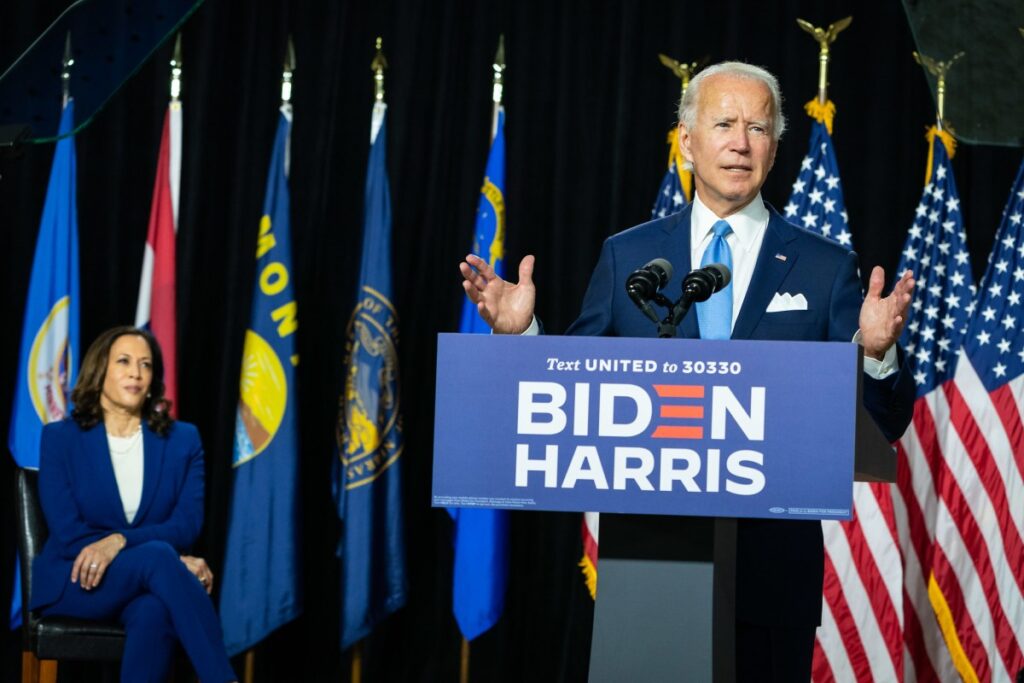 Video: Biden insists he is running for presidency