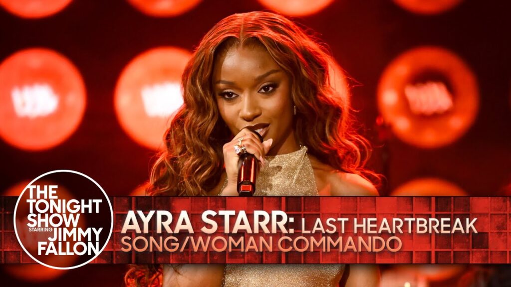 Video: Ayra Starr Takes “Last Heartbreak Song” & “Woman Commando” to The Tonight Show Starring Jimmy Fallon