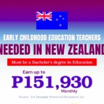 New Zealand Early Childhood Education Teachers Job 2024