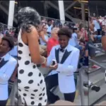 Video: Moment lady’s wig got stolen during marriage proposal