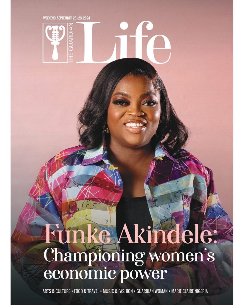 Funke Akindele Covers Guardian Life: Talks Big Dreams, Bold Moves & Women’s Economic Power