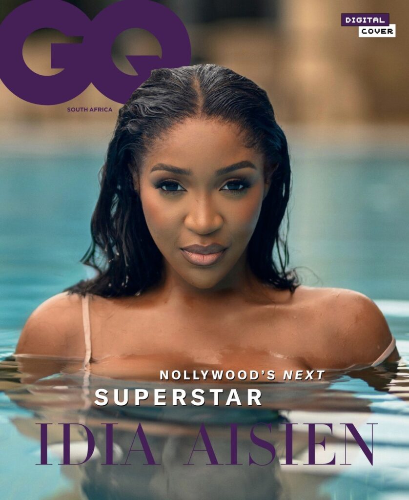 Idia Aisien Covers GQ South Africa’s September Issue as Nollywood’s Next Superstar