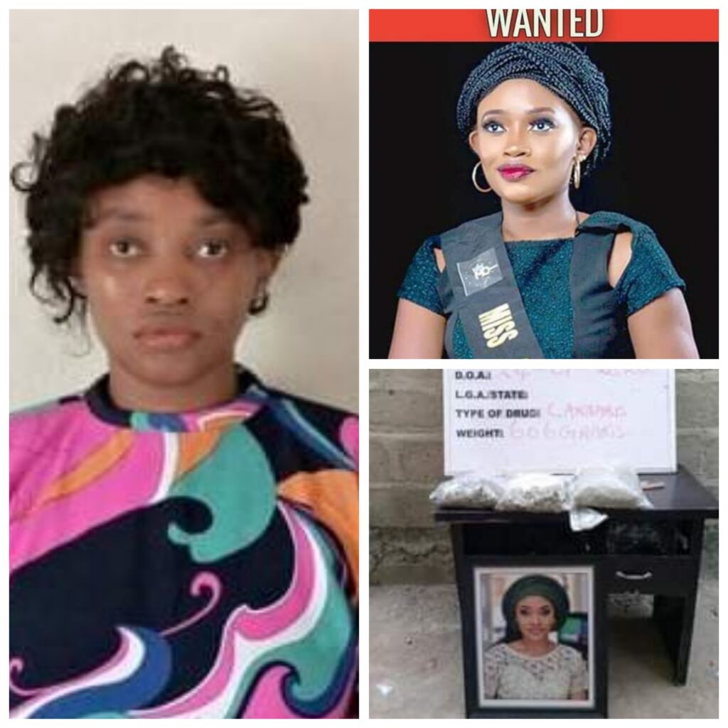 Drug dealing: Wanted ex-beauty queen surrenders to NDLEA after 8 months in hiding