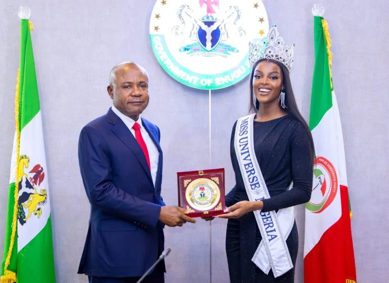 ‘Her story is inspiring’ — Mbah appoints Adetshina as Enugu ambassador