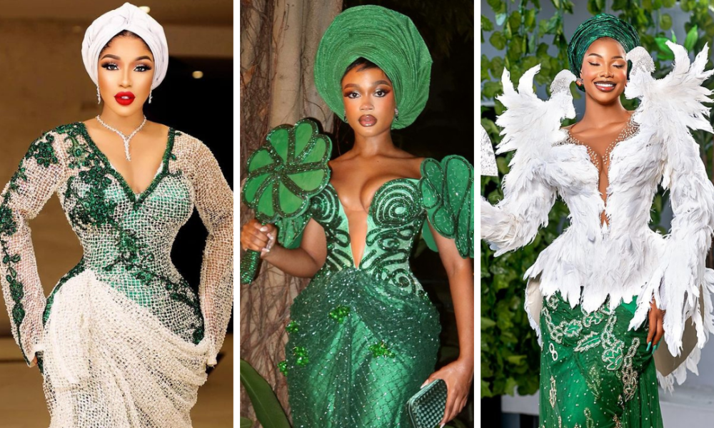 Check out how these Style Stars Marked Nigerian Independence in Statement Looks