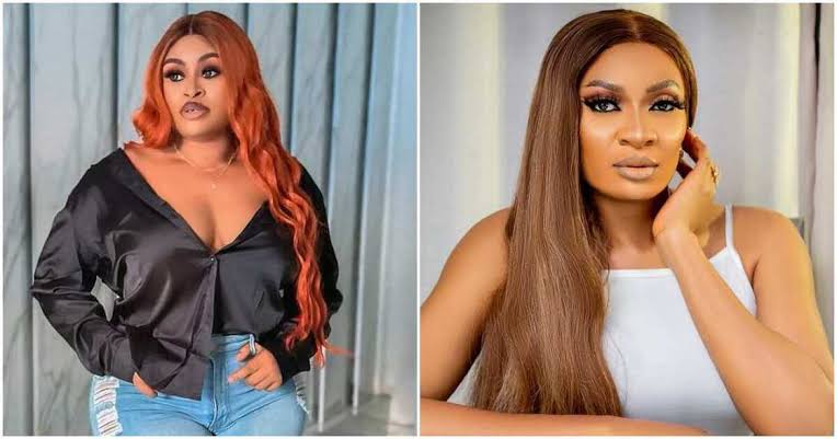 ‘’You’ve proven to the world you were the lucky charm behind his lost glory”- Actress Sarah Martins tells May Yul-Edochie