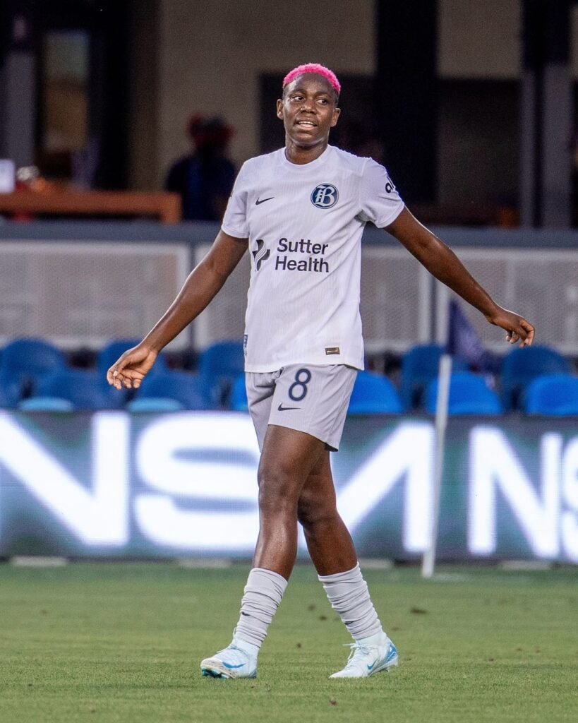 Asisat Oshoala Makes History in 2024 NWSL Playoffs with Bay FC’s First-Ever Goal