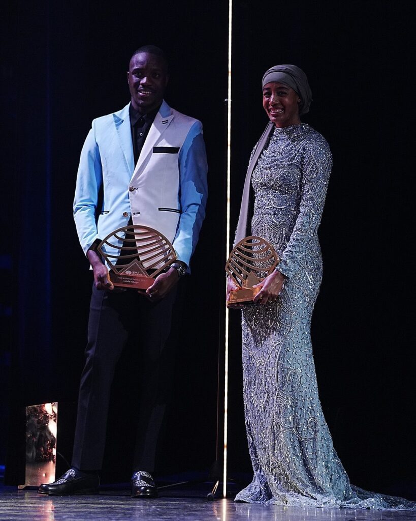 Olympic Champions Letsile Tebogo & Sifan Hassan Named World Athletes of the Year