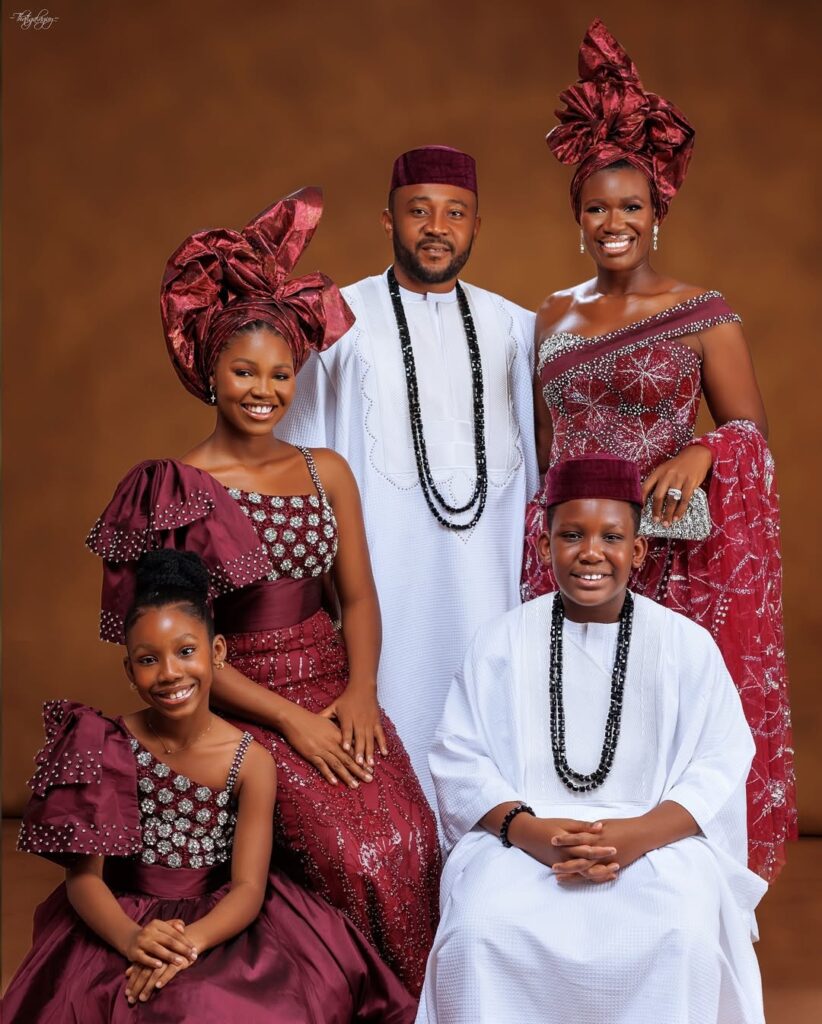 See Real Warri Pikin’s stunning family photos