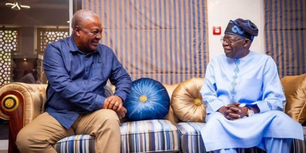 President Tinubu congratulates Ghana’s President-Elect Dramani Mahama